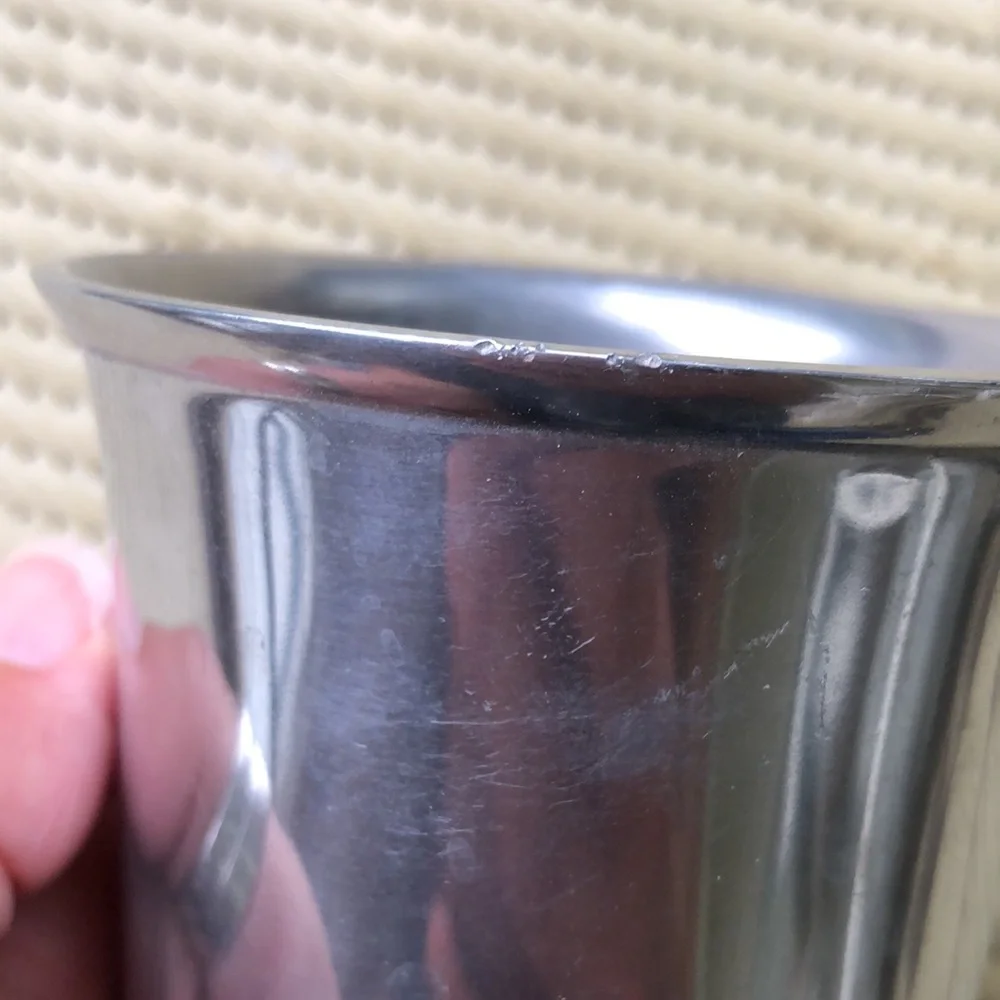 Renaissance Pewter Goblet Vintage Feast Gear Garb Medieval Ren Faire Festival